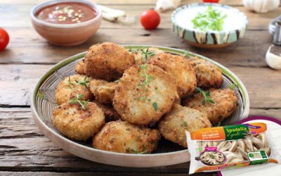 Polpette di funghi e fagioli