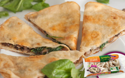 Quesadillas con funghi