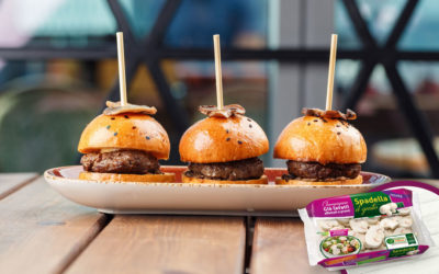 Mini hamburger con Champignon