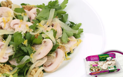 Insalata di funghi Champignon e noci