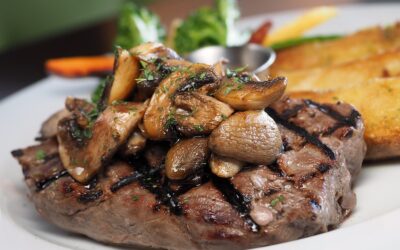 Filetto di manzo con funghi spontanei