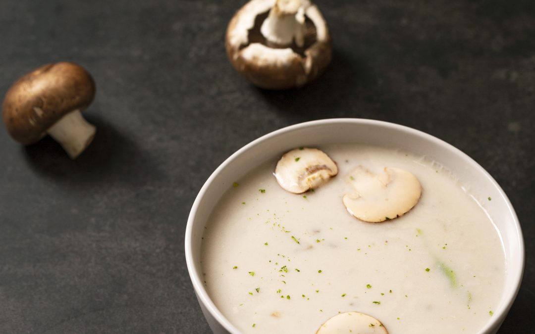 Vellutata ai funghi - ricetta in cinque minuti