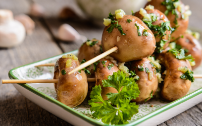 Spiedini Di Champignon Crema