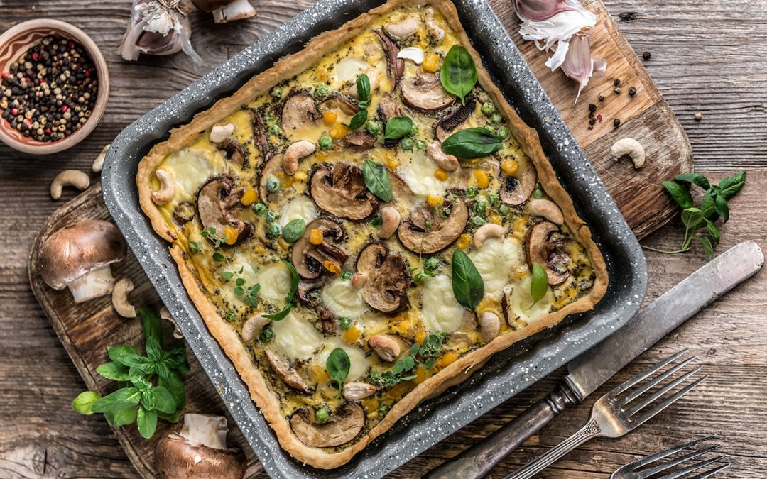 TORTA SALATA VEGETARIANA